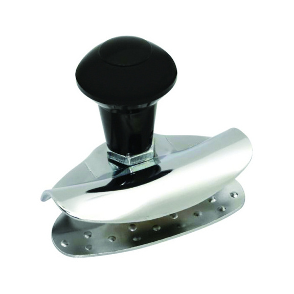 POMO DE VOLANTE DE ACERO CON SOPORTES DE MONTAJE - POMO DE VOLANTE DE ACERO CON SOPORTES DE MONTAJE