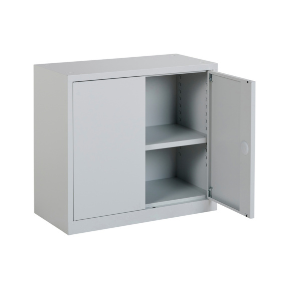 Beistellschr&auml;nke Basic - Stahlschrank 750x800x380 mm lichtgrau