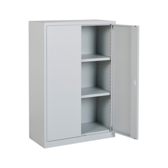 Beistellschränke Basic - Stahlschrank 1200x800x380 mm lichtgrau
