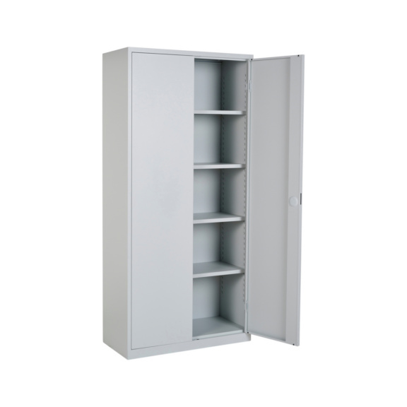 Fl&uuml;gelt&uuml;rschr&auml;nke Basic - Stahlschrank 1950x920x420 mm lichtgrau