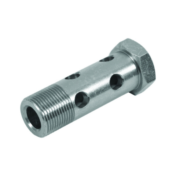 TORNILLO MECANIZADO DOBLE PERFORADO