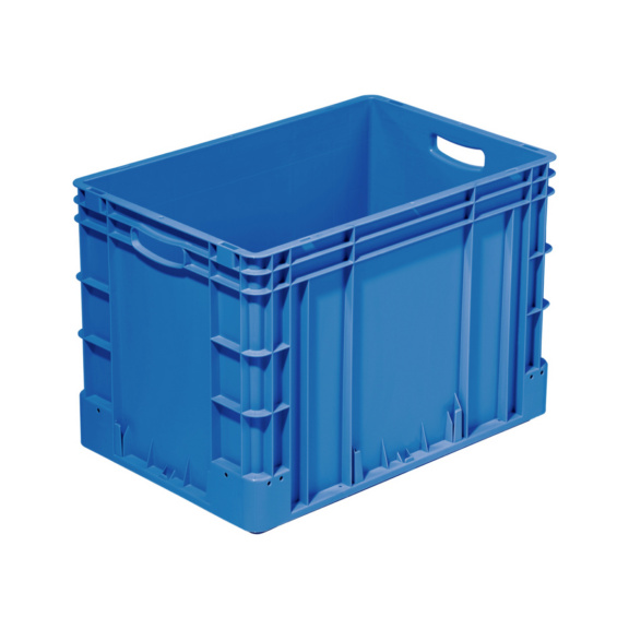 Euro-Transportbeh&auml;lter 600 x 400 mm - Euro-Transportbeh&auml;lter blau 600x400x420 mm