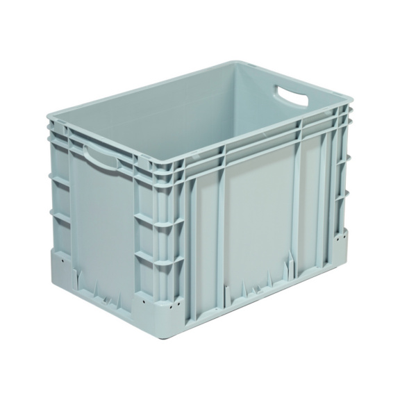 Euro-Transportbeh&auml;lter 600 x 400 mm - Euro-Transportbeh&auml;lter grau 600x400x420 mm