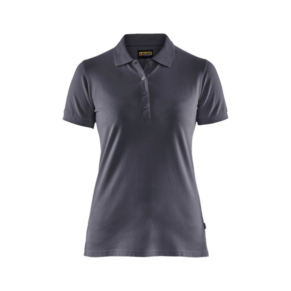 Damen Polo Shirt 3307 1035 - Polo Shirt Damen Mittelgrau 3307 1035 9600 L