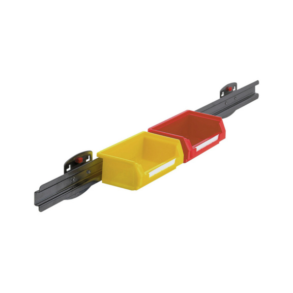 Lagersichtkastenhalter - RasterPlan Lagersichtkastenhalter f&uuml;r 9 K&auml;sten Gr. 8 anthrazitgrau