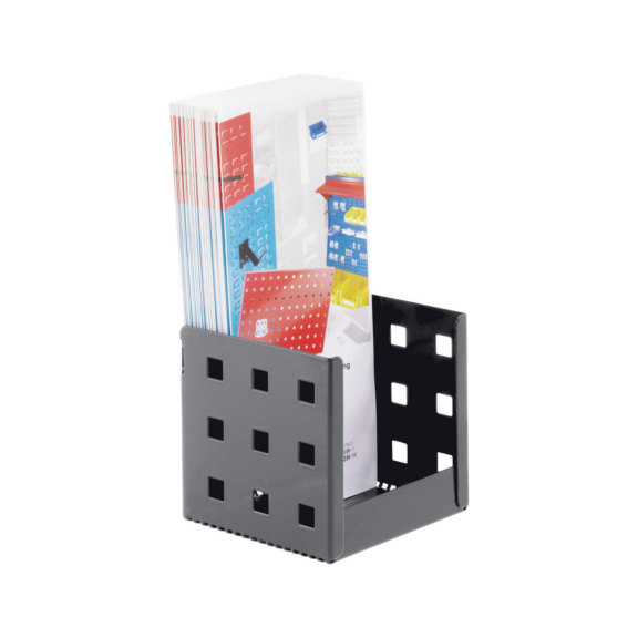 Flyer- / Zettelbox - RasterPlan Flyer / Zettelbox H 100X B 100X T100 anthrazitgrau