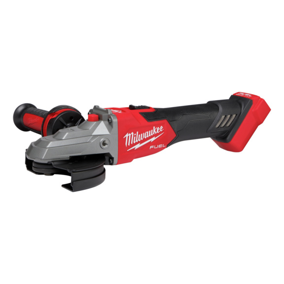 Kleine Akku-Winkelschleifer 18 V 115/125mm Milwaukee - Milwaukee M18FSAGF125XB-0X Akku-Flachkopf-Winkelschleifer mit Bremse