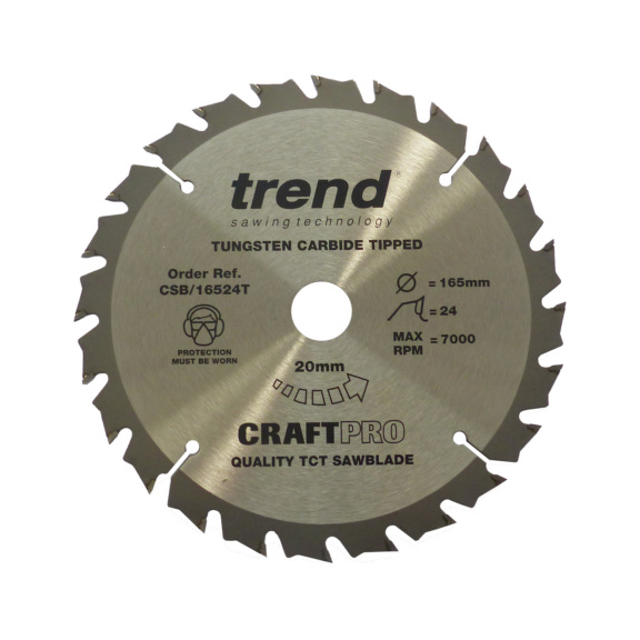 Trend Cordless trim saw blade - TREND CRAFT 190X 60T X30MM X 1.55 DCS575