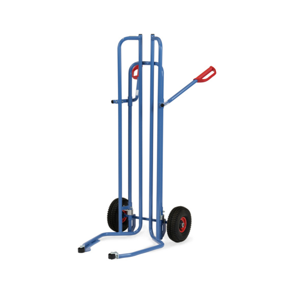 Reifenkarren mit Spreizaufnahmen & Anlaufrollen - Reifenkarre mit Spreizaufnahmen, Anlaufrollen & Luftbereif. f. Reifen 450-750 mm