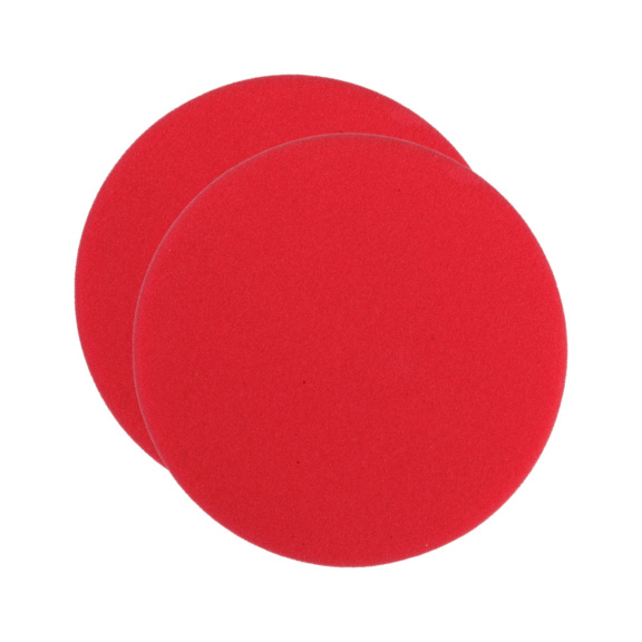 Polier Zubeh&ouml;r Milwaukee - Milwaukee Polierschwamm Kletthaftung Rot 160mm