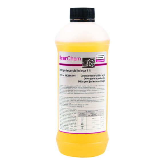 PRODUCTO DE LIMPIEZA DE LLANTAS DE ALEACIÓN   - DETERGENTE PARA LLANTAS DE ALEACIÓN 1 l