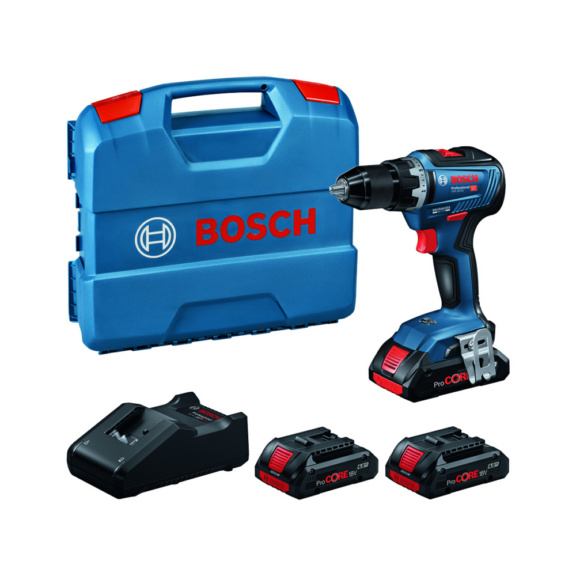 Aktionen mit Akkumaschinen - BOSCH GSR 18V-55 Akku-Bohrschrauber Set Orgnr.0615A5002P