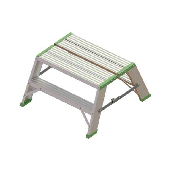 Leiterntritte XL - RECA XL Alu-Leitertritt 2 x 2 Stufen