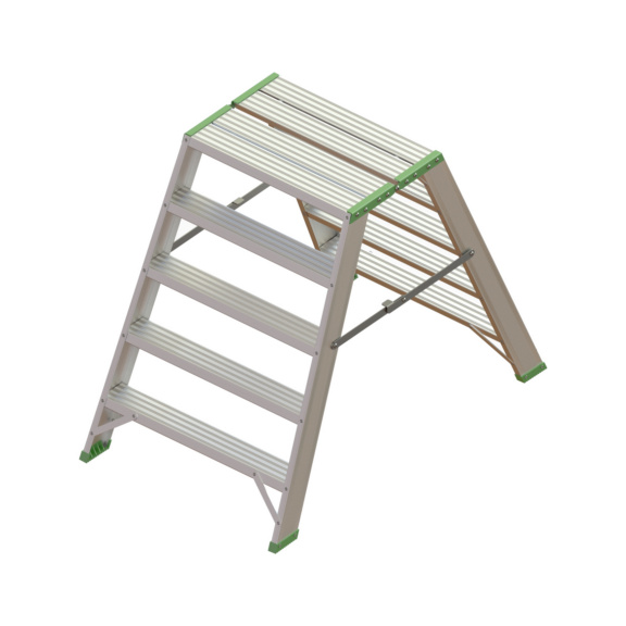 Leiterntritte XL - RECA XL Alu-Leitertritt 2 x 5 Stufen