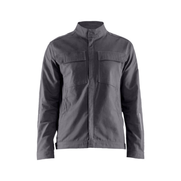 Jacke Industrie 4466 1344 - Indu Jacke Stretch Mittelgrau 4466 1344 9600 4XL