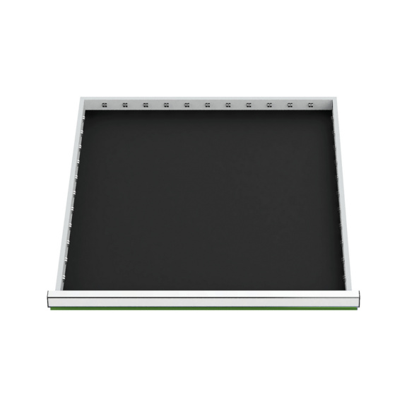 Schubladeneinlage mit Riffelgummi - Schubladeneinlage R 24-24 mit Riffelgummi f&uuml;r Front 50-200mm