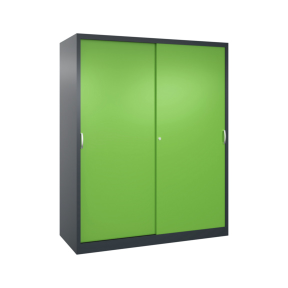 Schiebetürschränke - RECA Schiebetürenschrank H1950xB1600xT600mm 7016/6018