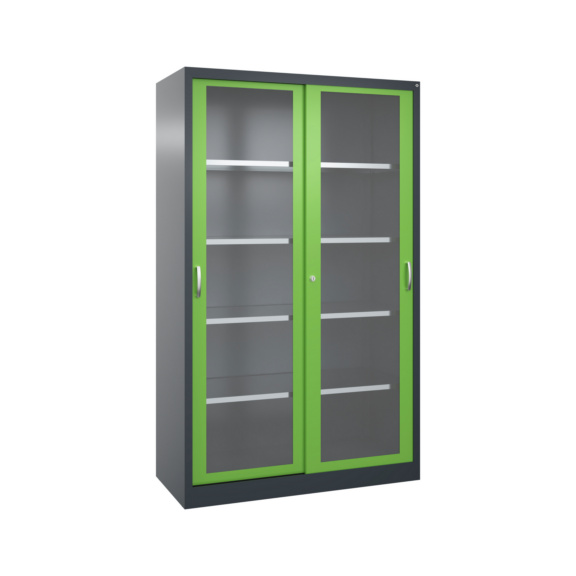 Schiebetürschränke mit Sichtfenster