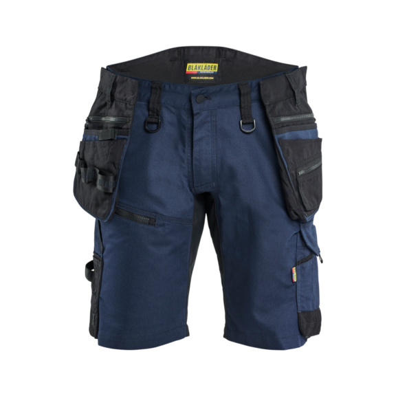 Handwerkershorts mit Stretch STRIKER 1972 1149 - STRIKER Handwerkershorts Stretch Dunkel Marineblau/Schwarz 1972 1149 8699 C64