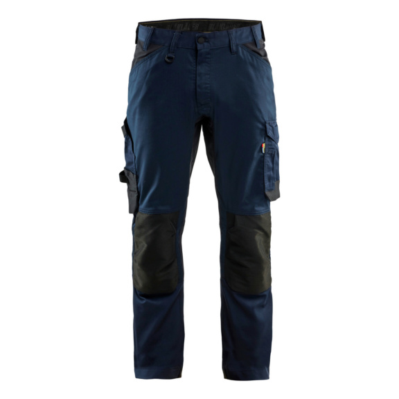 Handwerker Bundhose mit Stretch 1751 1832 - Handwerker Bundhose mit Stretch Dunkel Marineblau 1751 1832 8600 C50