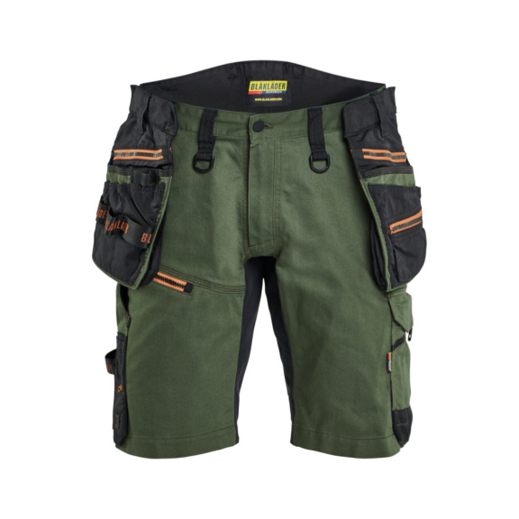 Handwerkershorts mit Stretch STRIKER 1972 1149 - STRIKER Handwerkershorts mit Stretch Waldgr&uuml;n/Rost 1972 1149 4240 C52