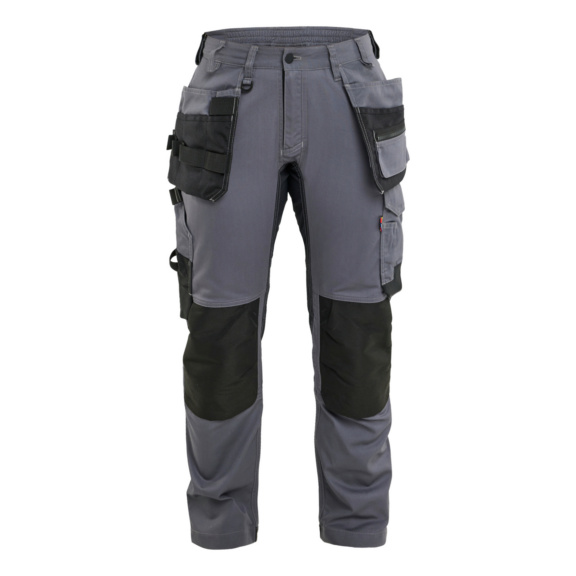  - Damen Handwerkerhose mit Stretch Mittelgrau 7132 1832 9600 D23