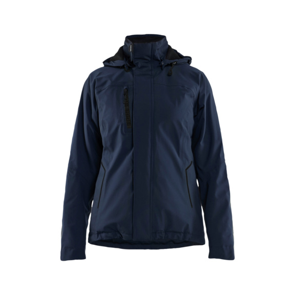 Leicht gef&uuml;tt Damen Winterjacke Stret 4408 1917 - Leichte, gef&uuml;tt. Da Winterjacke Stret Dkl Mar.Bl./Schwarz 4408 1917 8699 XL