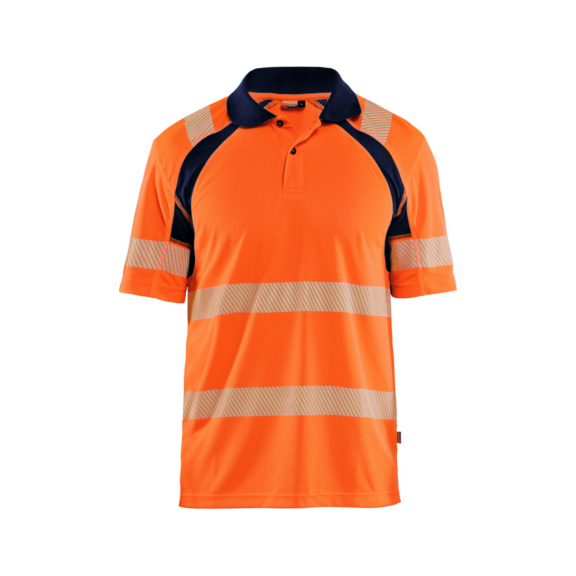  - UV-Schutz High Vis Poloshirt High Vis Orange/Marineblau 3595 1013 5389 XS