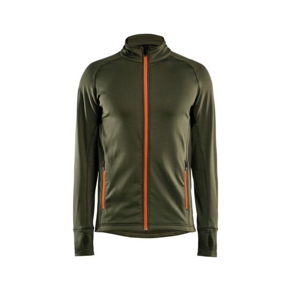 Fleecejacke 4735 2539 - STRIKER Fleecejacke Waldgr&uuml;n/Rost 4735 2539 4240 S
