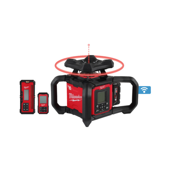  - Milwaukee M18RLOHV1200-501C Akku-Rotationslaser 4933493204