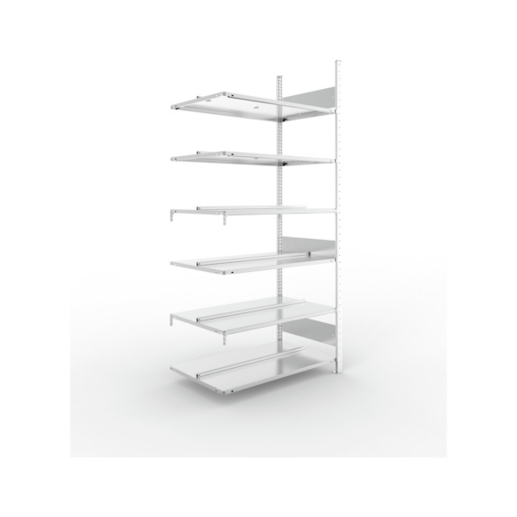 B&uuml;ro-Steckregale S3 verzinkt, doppelzeilig - S3 B&uuml;ro Steck DAR 2200x1000x600 verzinkt