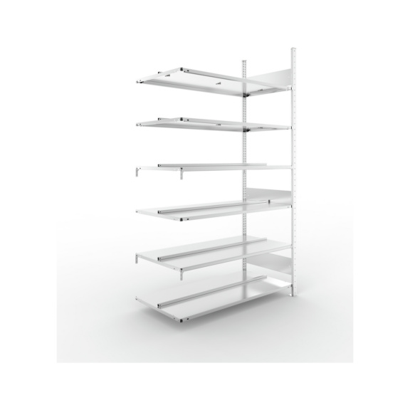 Büro-Steckregale S3 verzinkt, doppelzeilig - S3 Büro Steck DAR 2200x1250x600 verzinkt