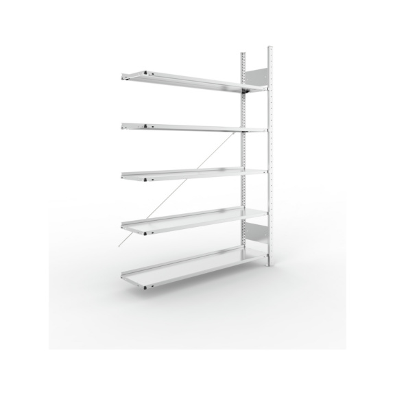 Büro-Steckregale S3 verzinkt, einzeilig - S3 Büro Steck AR 1850x1250x300 verzinkt