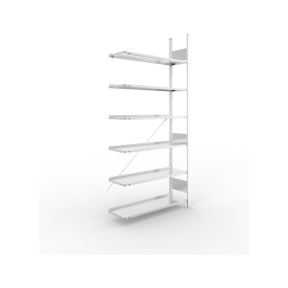 Büro-Steckregale S3 verzinkt, einzeilig - S3 Büro Steck AR 2200x1000x300 verzinkt