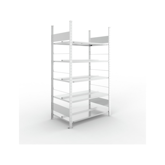 Büro-Steckregale S3 verzinkt, doppelzeilig - S3 Büro Steck DGR 1850x1000x600 verzinkt