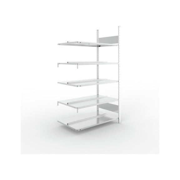 Büro-Steckregale S3 verzinkt, doppelzeilig - S3 Büro Steck DAR 1850x1000x600 verzinkt