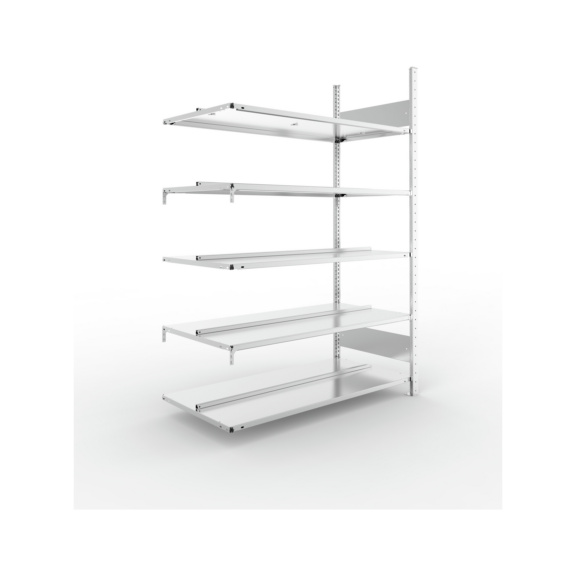 Büro-Steckregale S3 verzinkt, doppelzeilig - S3 Büro Steck DAR 1850x1250x600 verzinkt