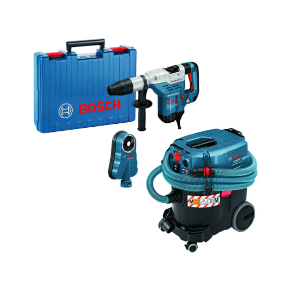 Aktionen mit Bohrhämmern - BOSCH Combi-Set GBH 5-40 DCE+GAS 35 M+GDE 68 Orgnr.0615A5004J