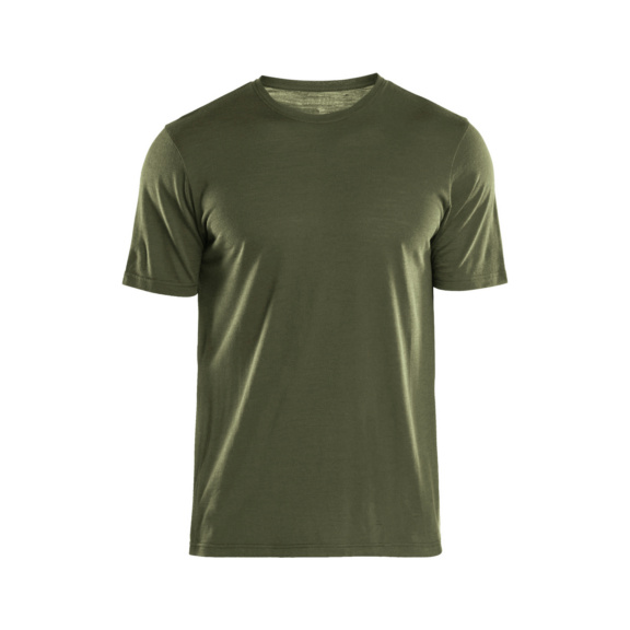T-Shirt Merino 3536 1743 - MERINO T-SHIRT Waldgr&uuml;n 3536 1743 4209 XS