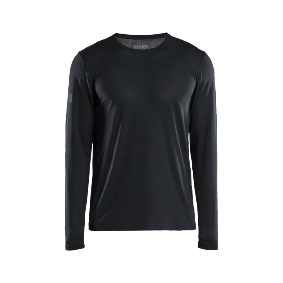 Funktions Langarmshirt mit UV-Schutz 3423 1126 - Funktions Langarmshirt m. UV-Schutz Schwarz 3423 1126 9900 L
