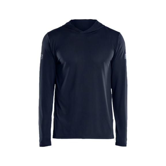 Funktions Hoodie mit UV-Schutz 3417 1126 - Funktions Hoodie m. UV-Schutz Dunkel Marineblau 3417 1126 8600 4XL