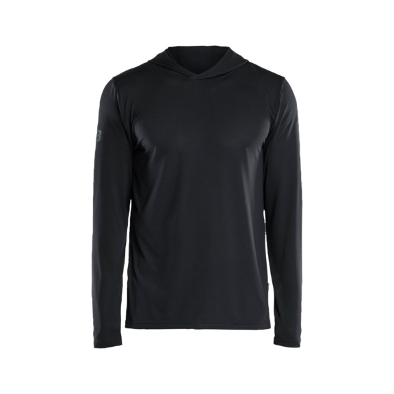 Funktions Hoodie mit UV-Schutz 3417 1126 - Funktions Hoodie m. UV-Schutz Schwarz 3417 1126 9900 XL