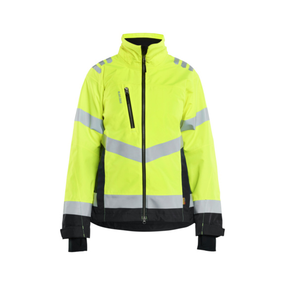 Damen High Vis Shell Jacke 4761 1977  - Damen Shell Jacke High Vis High Vis Gelb/Schwarz 4761 1977 3399 L