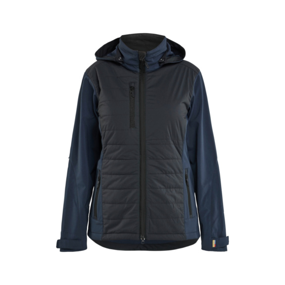 Damen Hybrid Jacke 4733 2513 - Damen Hybrid Jacke Dunkel Marineblau/Schwarz 4733 2513 8699 XL