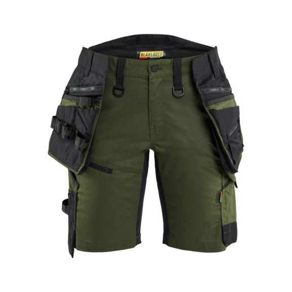  - STRIKER Women's Stretch Work Shorts Forest Green/Black 7175 1149 4298 C34