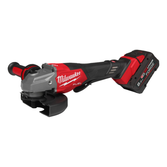 Kleine Akku-Winkelschleifer 18 V 115/125mm Milwaukee - Milwaukee M18FHSAG125XPDB2-802X Akku-Hochleistungswinkelschleifer Paddelschalter
