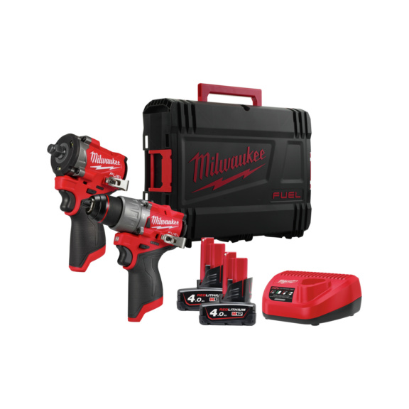 Aktionsangebote mit Akkuger&auml;ten Milwaukee - Milwaukee M12FPP2X2-402X M12 FUEL Power Pack