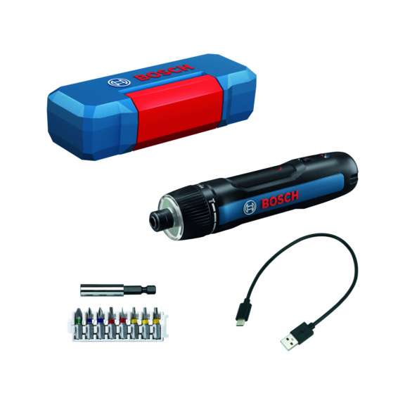 Akku-Bohrschrauber BOSCH GO - BOSCH GO 3 Mini Case Bohrschrauber Orgnr.06019H2201