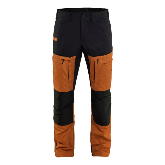 Bundhose Service mit Stretch 1456 1845 - Service Arbeitshose mit Stretch Rostbraun/Schwarz 1456 1845 4099 C62