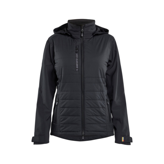 Damen Hybrid Jacke 4733 2513 - Damen Hybrid Jacke Schwarz/Schwarz 4733 2513 9999 XXL